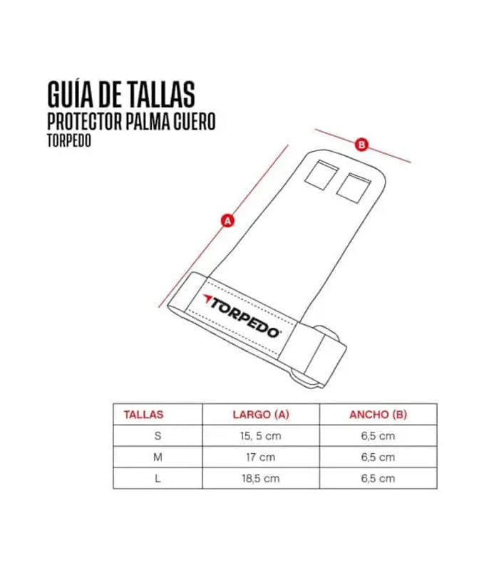 Callera Torpedo Protector Palma Negro