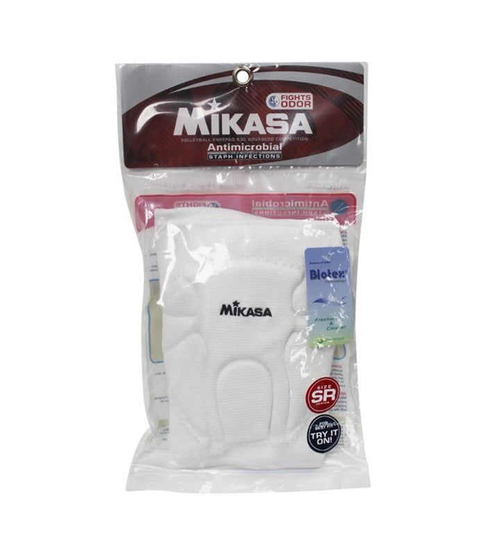 Rodillera Profesional Volleyball Mikasa Blanco
