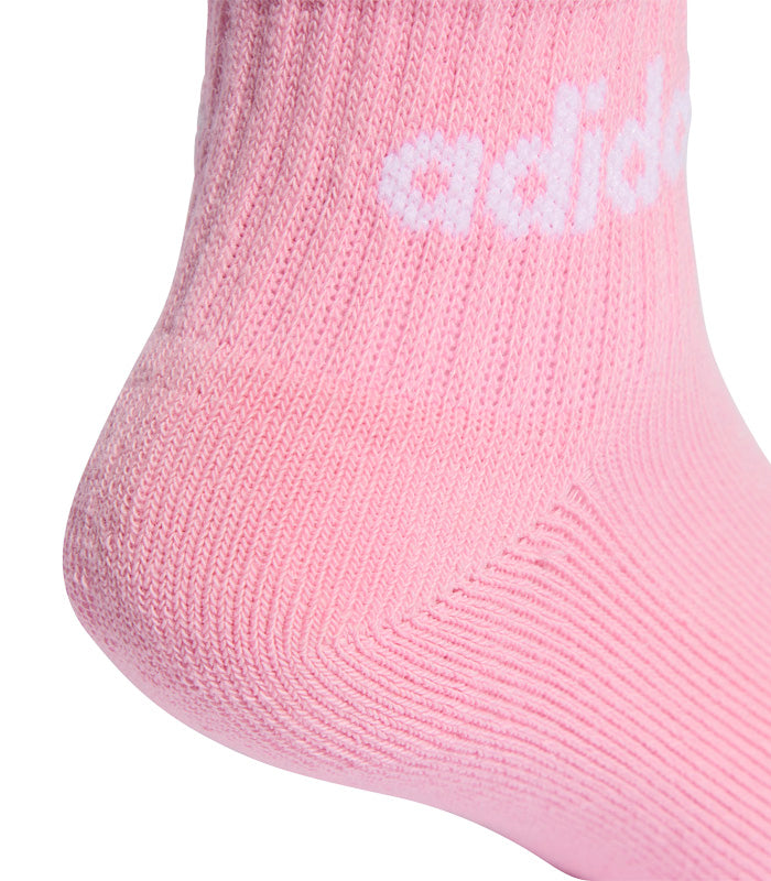 Calceta Adidas Linear Kids 5 Pares JF8541