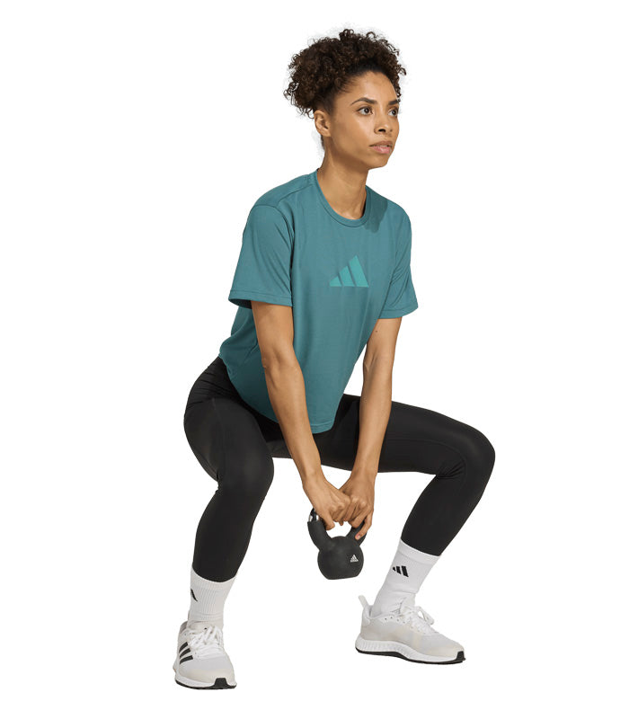 Polera Adidas Train Essentials Big Logo Performance JX1270