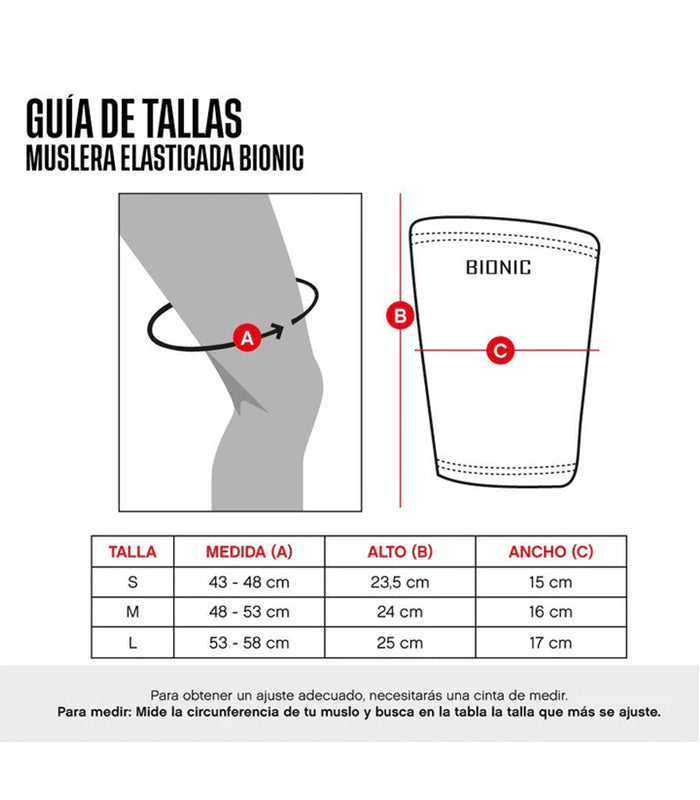 Muslera Bionic Elasticada Blanco
