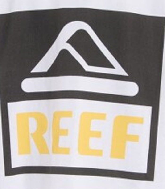 Polera Reef Niño Big Logo White RFBPOV23102BL
