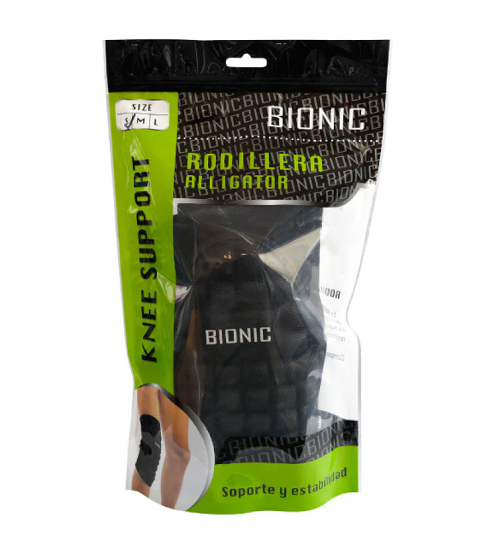 Rodillera Bionic Alligator Negro