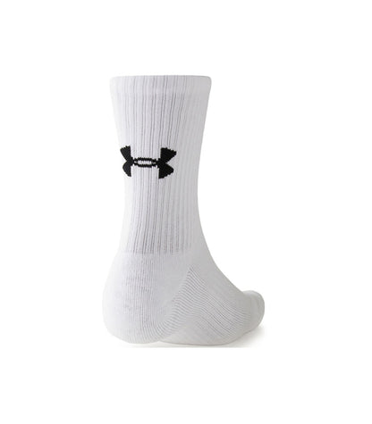 Calceta Under Armour  Mid Unisex Core Tripack  1376232-100