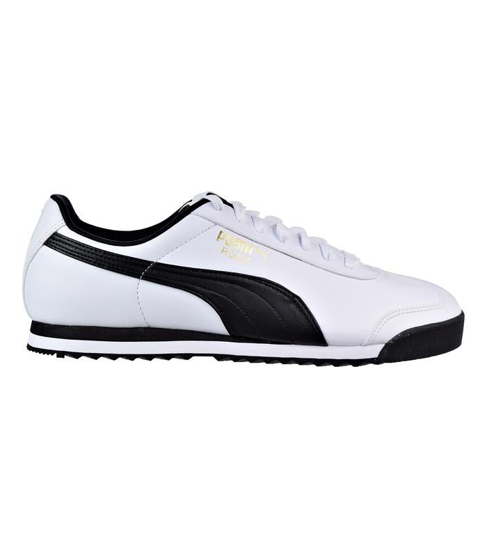 Zapatilla Puma Roma Basic White-Black 353572-04