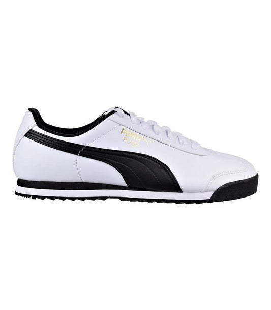 Zapatilla Puma Roma Basic White-Black 353572-04