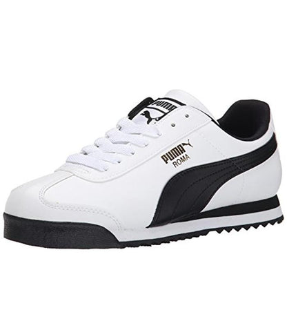 Zapatilla Puma Roma Basic White-Black 353572-04