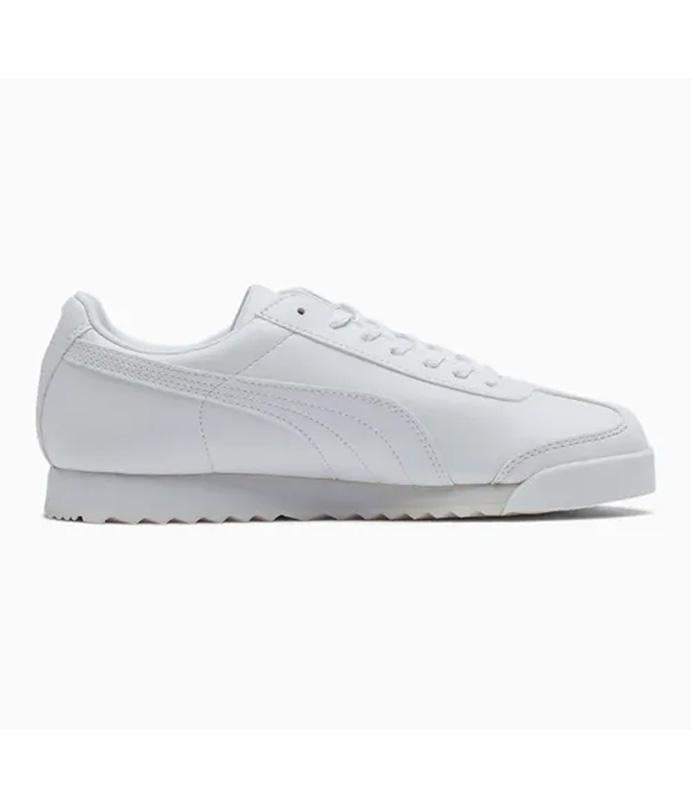 Zapatilla Puma Roma Basic White-Light Gray 353572-21