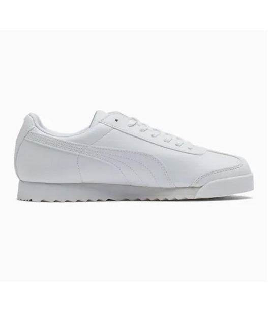 Zapatilla Puma Roma Basic White-Light Gray 353572-21
