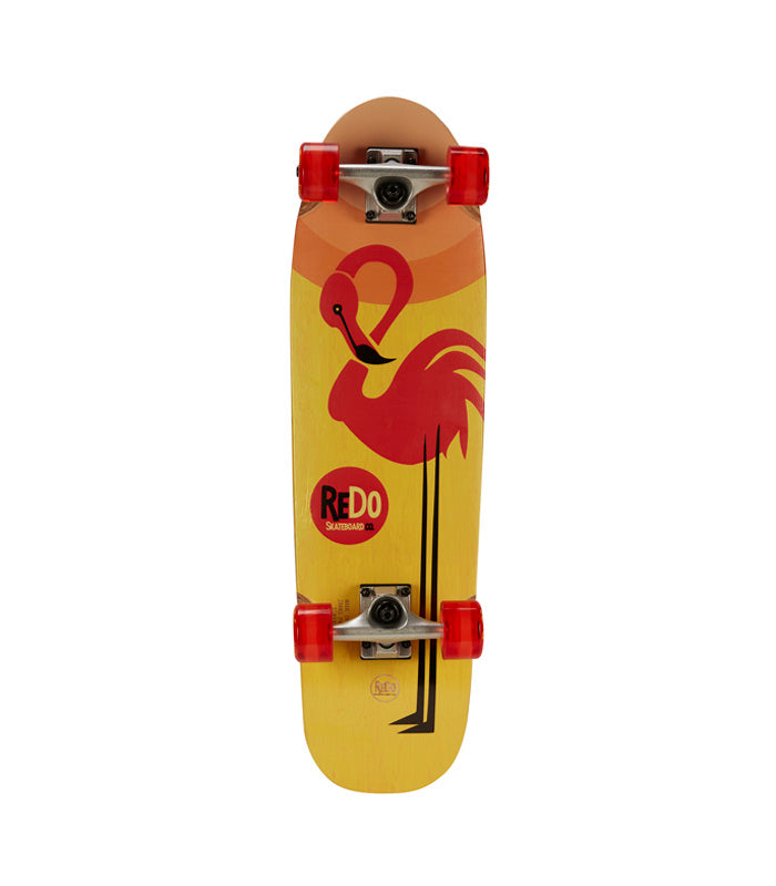 Tabla Redo Skateboard Zodiac Premium Cruiser Yellow Mingo