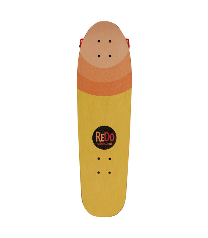 Tabla Redo Skateboard Zodiac Premium Cruiser Yellow Mingo