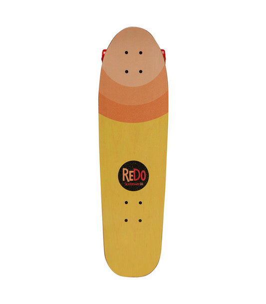 Tabla Redo Skateboard Zodiac Premium Cruiser Yellow Mingo