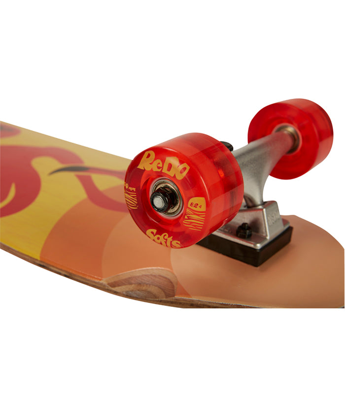 Tabla Redo Skateboard Zodiac Premium Cruiser Yellow Mingo