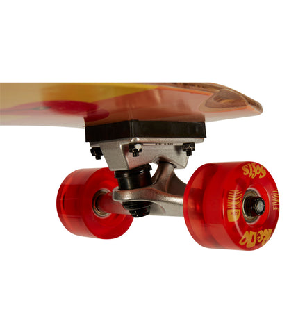Tabla Redo Skateboard Zodiac Premium Cruiser Yellow Mingo