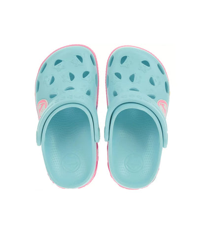 Sandalia Coqui  Froggy  8802  Pastel Blue / Dk Pink