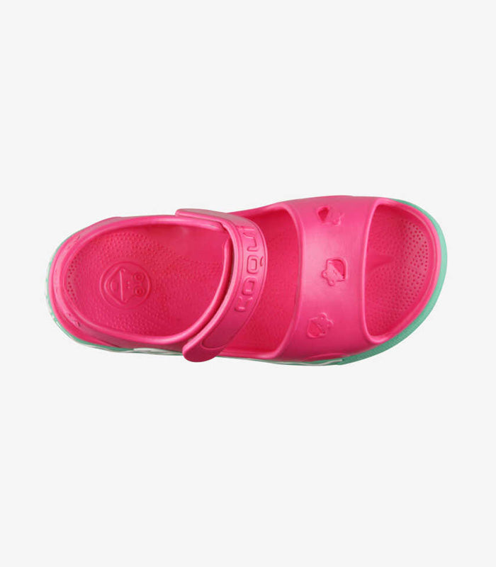 Sandalia Coqui  Fobee  8852 Lt Fuchsia / Mint