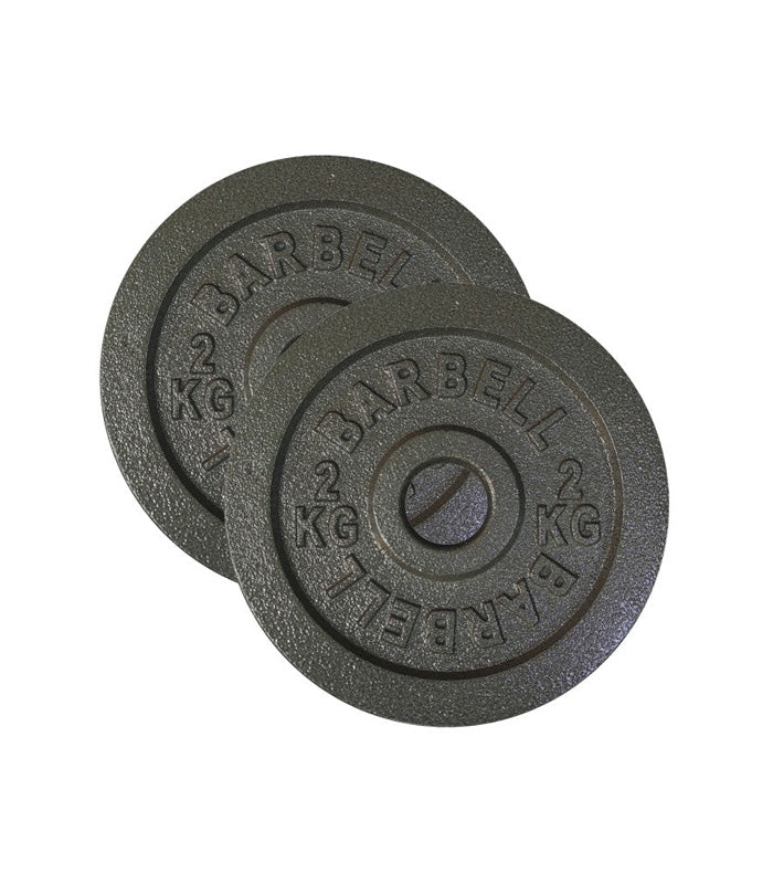 Disco Preolimpico Barbell Fierro Macizo 2 Kg