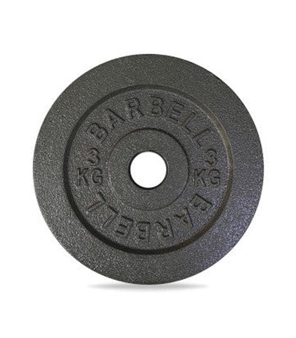 Disco Preolimpico Barbell Fierro Macizo 3 Kg