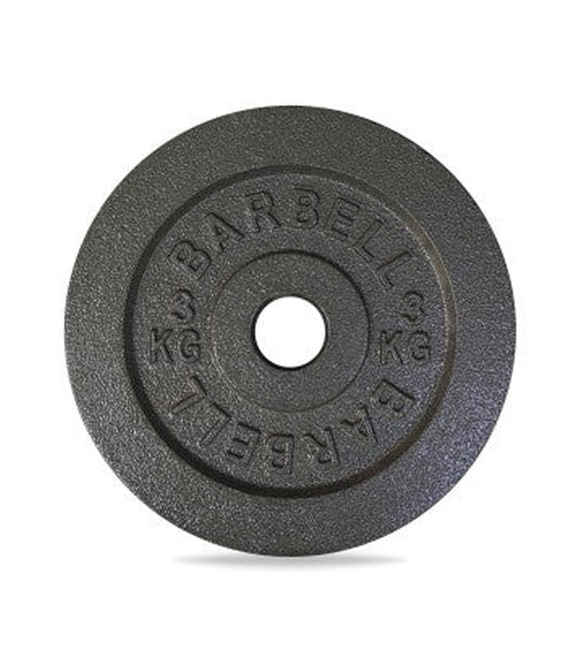Disco Preolimpico Barbell Fierro Macizo 3 Kg
