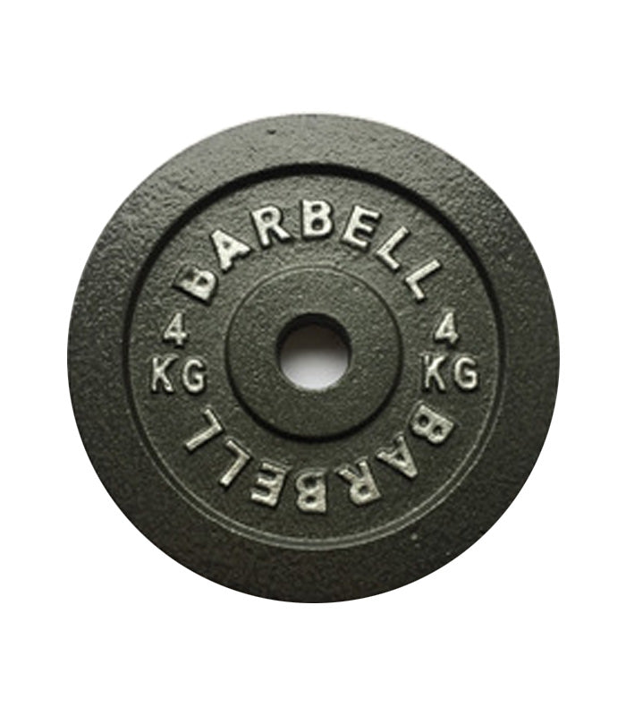 Disco Preolimpico Barbell Fierro Macizo 4 Kg