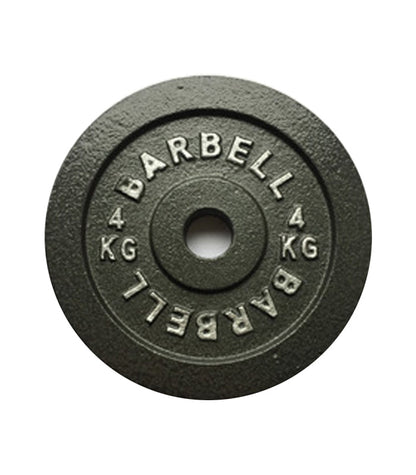 Disco Preolimpico Barbell Fierro Macizo 4 Kg