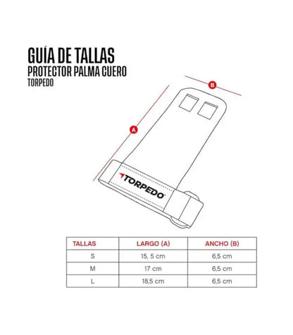 Callera Torpedo Protector Palma Negro
