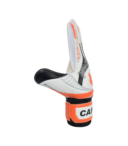 Guante Arquero Cafu  Copa GK  Blanco Negro Naranjo