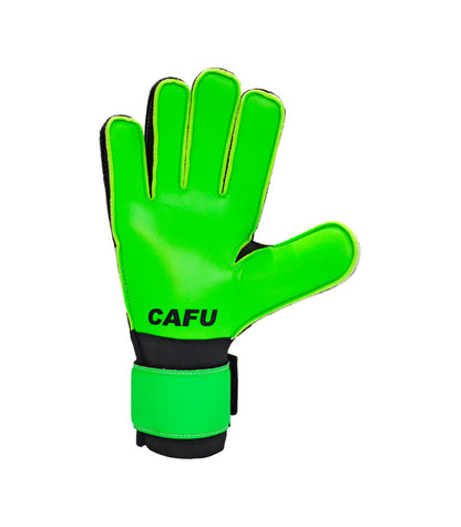 Guante Arquero Cafu  Danus Férula Protector  Verde Amarillo