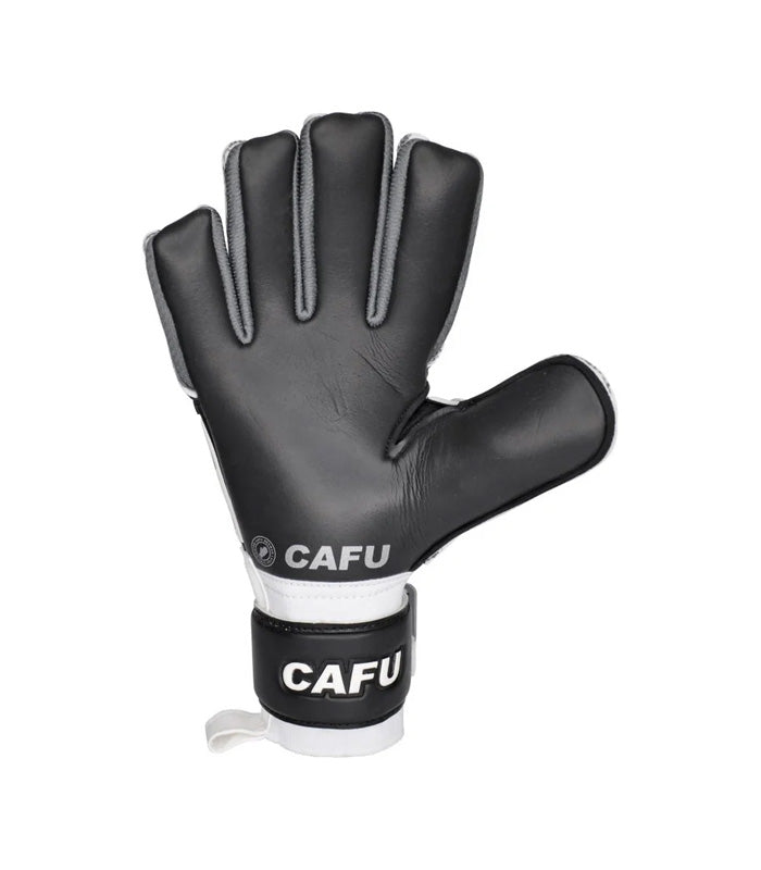 Guante Arquero Cafu  Dash Negative Ferula Int  Blanco Negro