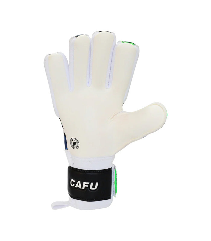 Guante Arquero Cafu  Defend Férula Removible  Azul Negro Verde