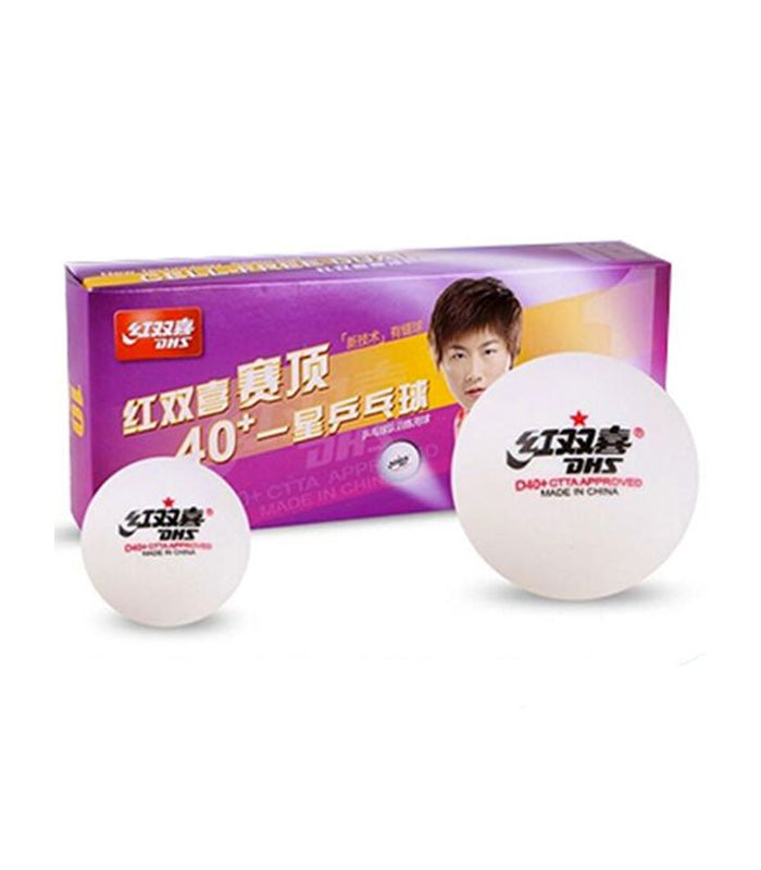 Pelota Tenis De Mesa DHS 1 Star (10 Un)