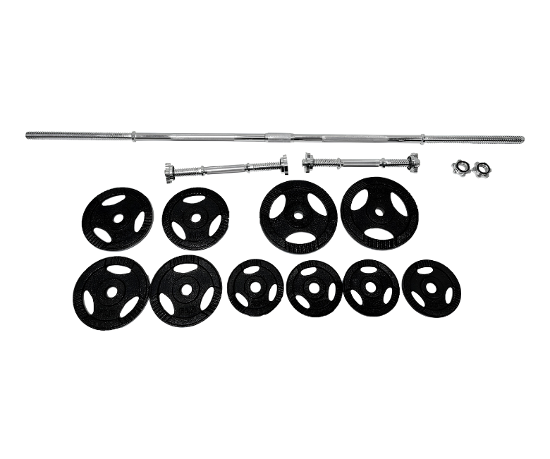 Set de Barras y Discos 31 kg Limitless