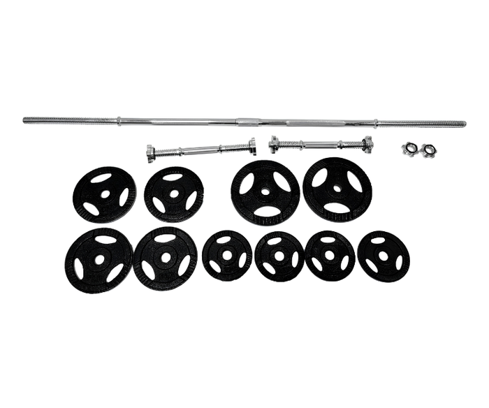 Set de Barras y Discos 31 kg Limitless