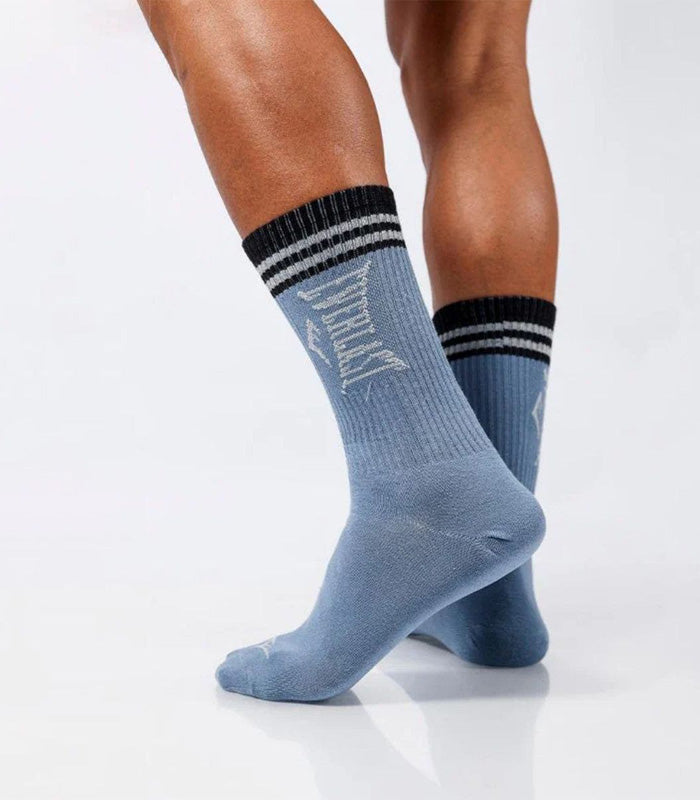 Calceta Everlast  3 Pares  Tr Line Multicolor Azul  EHH12530