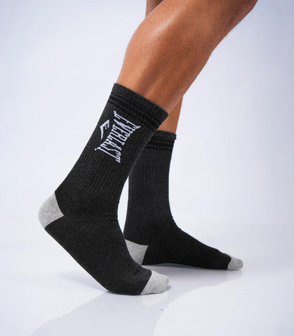 Calceta Everlast  3 Pares  Tr Point Multicolor Gris  EHH12531