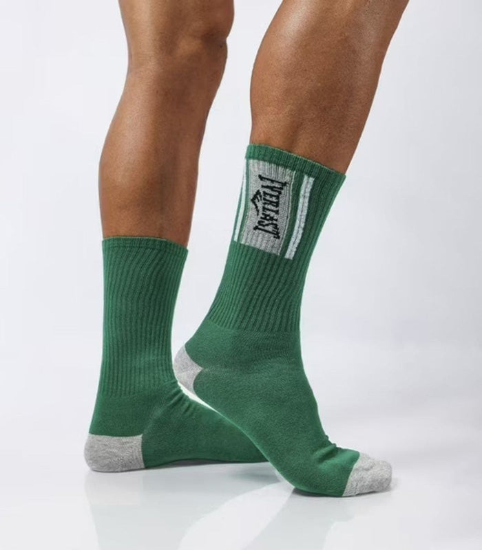 Calceta Everlast  3 Pares  Tr Point Multicolor Verde  EHH12531