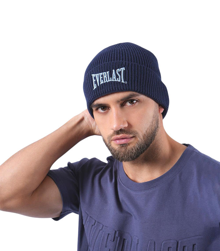 Gorro Beanie Everlast  Must Eve Azul  EHH12535