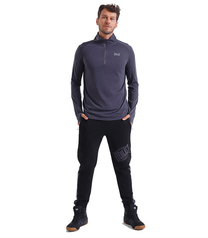 Polera Everlast  Qtr Zip Cardio Box Acero  EHW2372