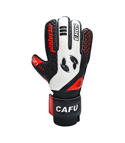 Guante Arquero Cafu  Erus Férula  Negro Rojo Blanco