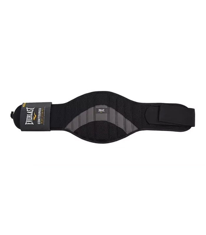 Cinturón Everlast Levantamiento Pesas Discos Fit Contoured