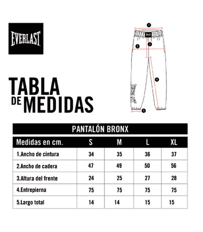 Pantalón Everlast  Bronx Azul  EHH12505