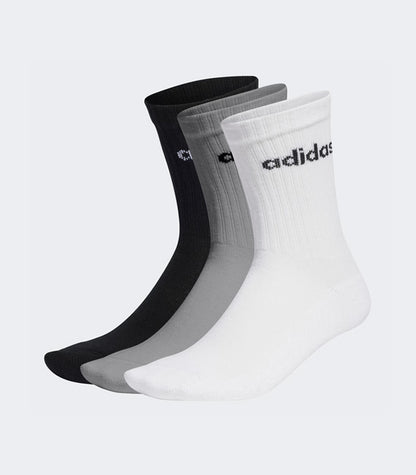 Calceta Adidas Linear Crew Cushioned 3 Pares IC1302