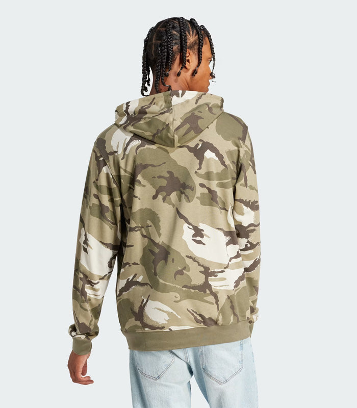 Polerón Adidas  con Capucha Seasonal Essentials Camo  IN7122