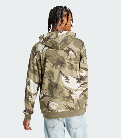 Polerón Adidas  con Capucha Seasonal Essentials Camo  IN7122