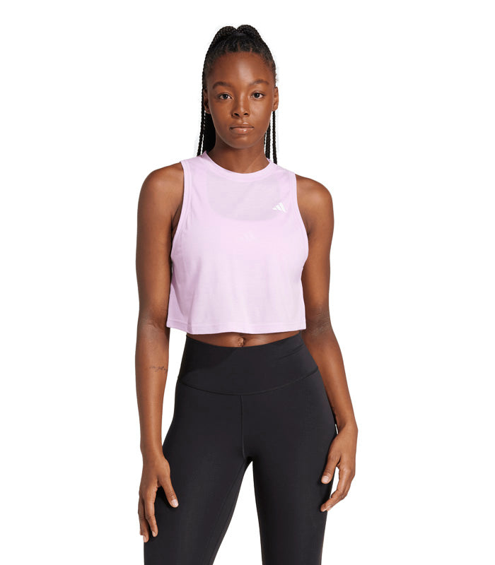 Polerón Adidas  Sin Mangas Para Entrenar Essentials Boxy  JC9558