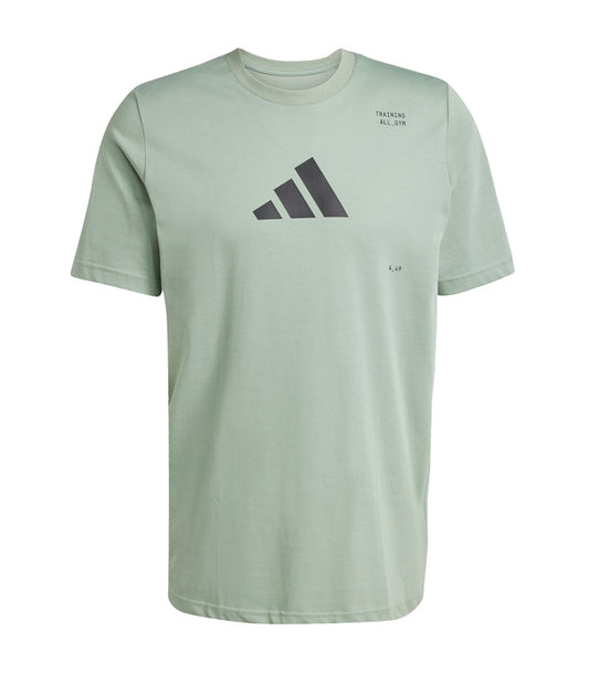 Polera Adidas  Graphic All-Gym Category  JD1835