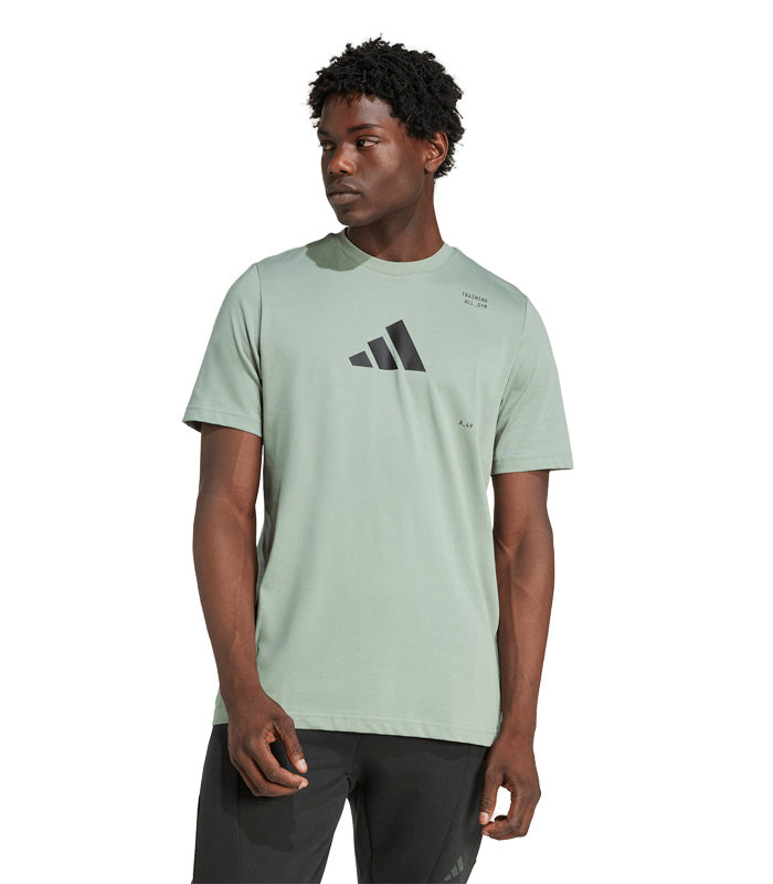 Polera Adidas  Graphic All-Gym Category  JD1835