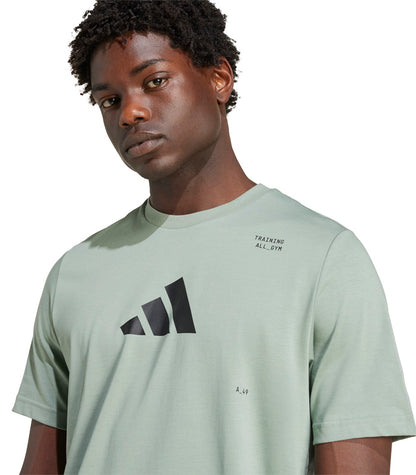 Polera Adidas  Graphic All-Gym Category  JD1835