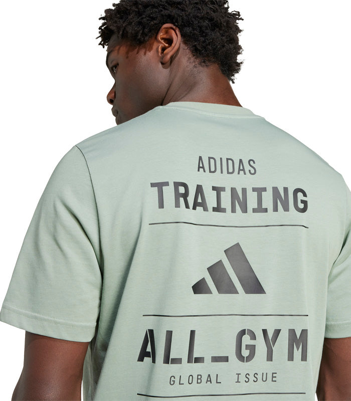 Polera Adidas  Graphic All-Gym Category  JD1835