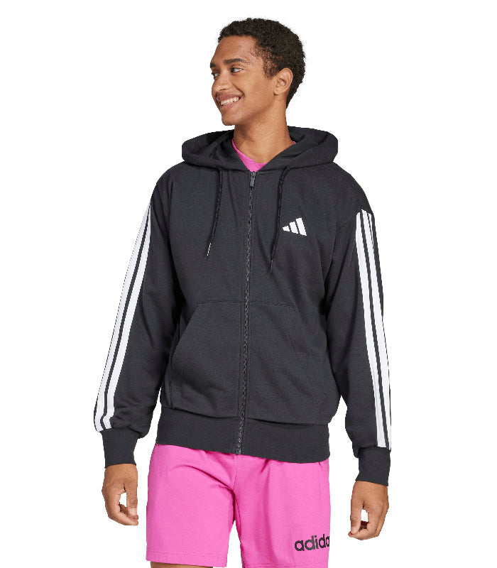 Polerón Adidas  Essentials 3 Tiras French Terry  JD1877